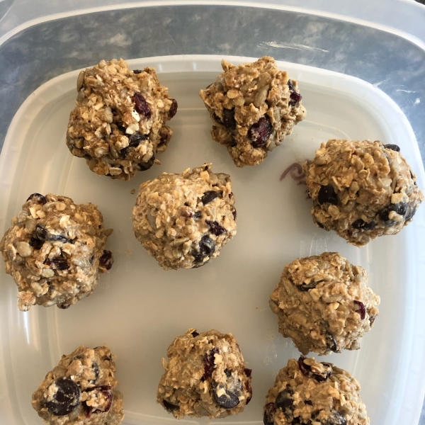 No-Bake Oatmeal Protein Bites
