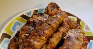 Grilled Bacon-Wrapped Chicken Tenders