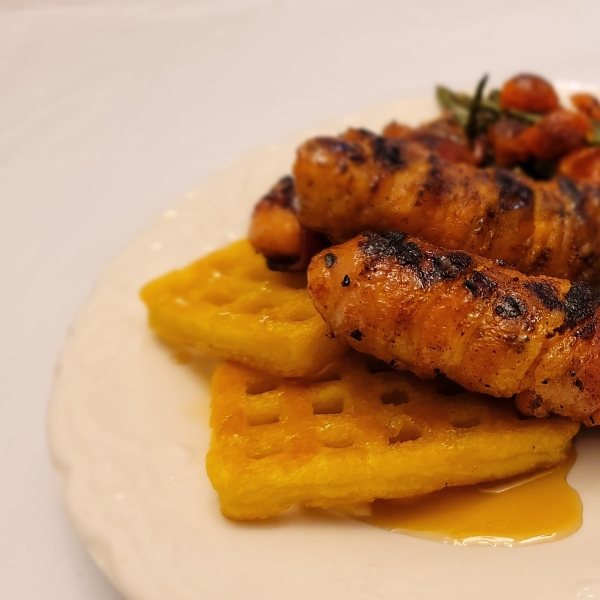 Grilled Bacon-Wrapped Chicken Tenders