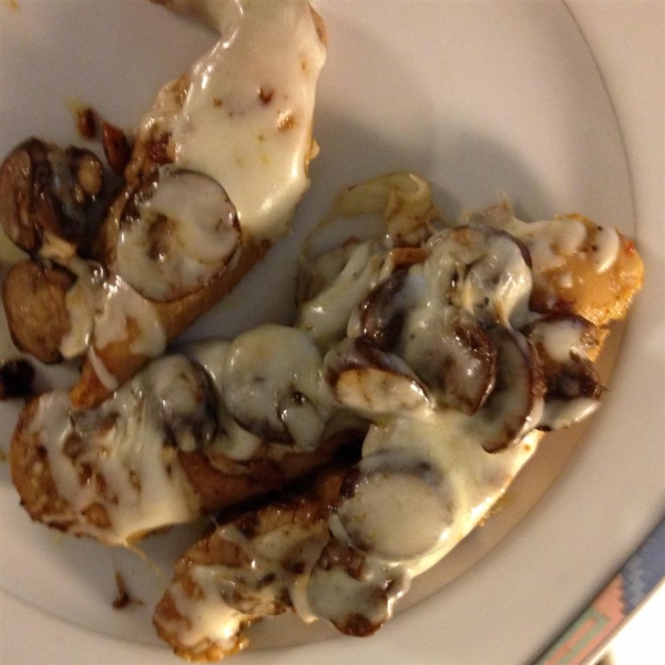 Mozzarella Mushroom Chicken