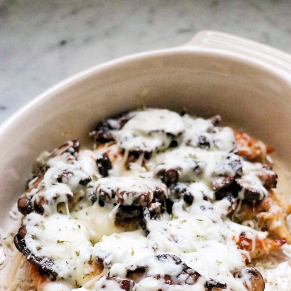 Mozzarella Mushroom Chicken