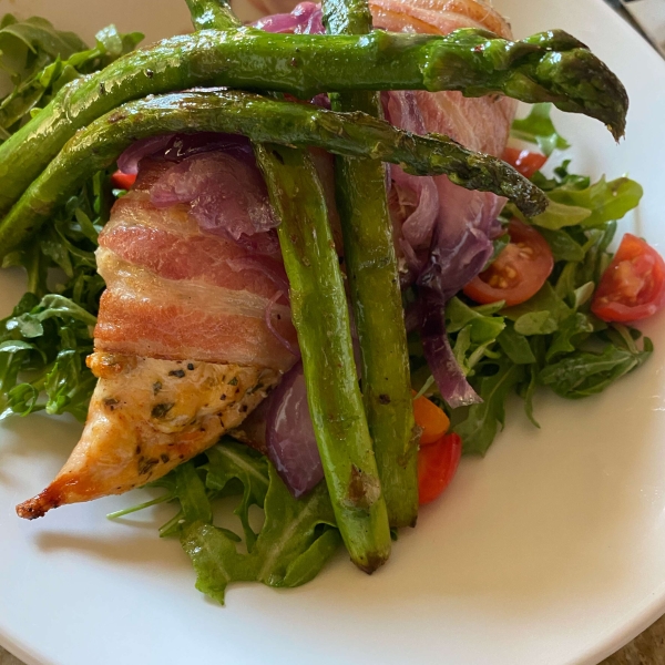 Prosciutto-Wrapped Chicken Breasts with Herbed Goat Cheese