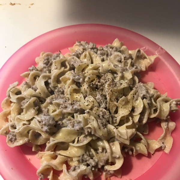 Tonya's Rich and Creamy Beef Stroganoff