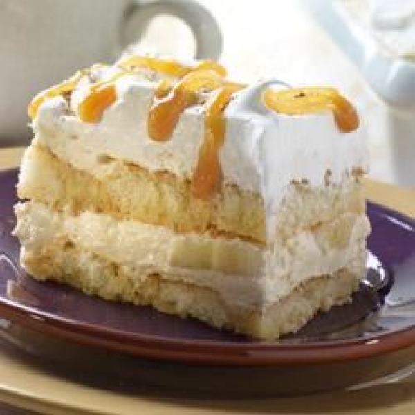 Caramel Banana Tiramisu