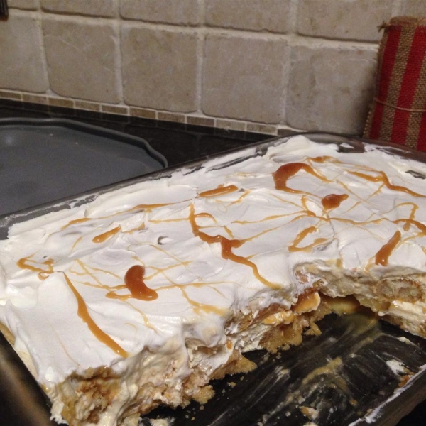 Caramel Banana Tiramisu