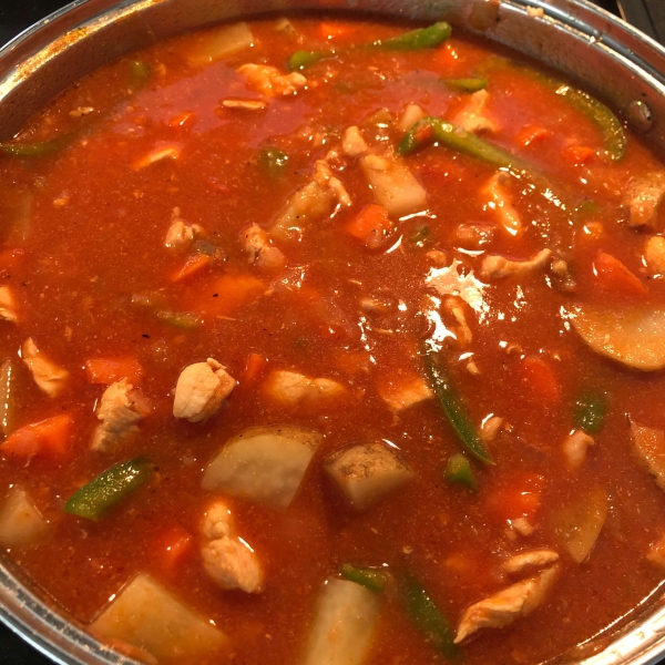Chicken Afritada (Filipino Stew)