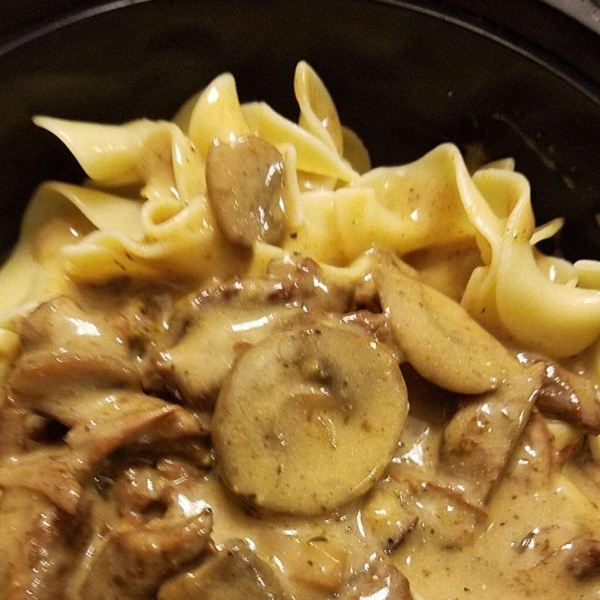 Instant Pot Beef Stroganoff