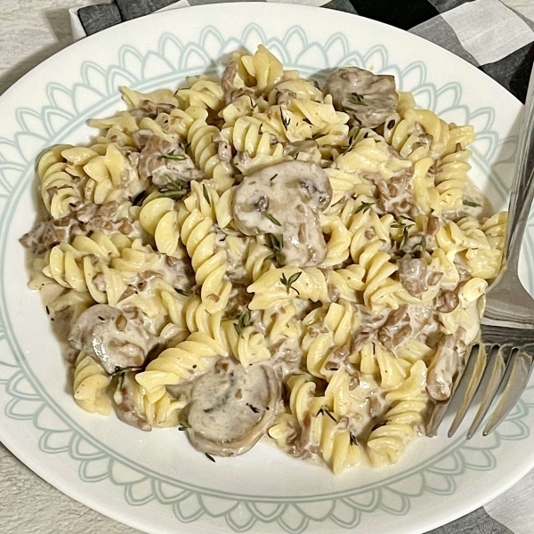 Instant Pot Beef Stroganoff