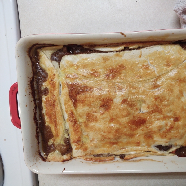 Beef, Mushroom and Guinness® Pie