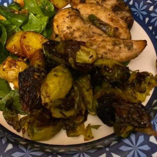 Sriracha Honey Brussels Sprouts