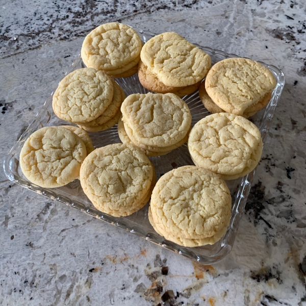 Citrus Egg Yolk Cookies