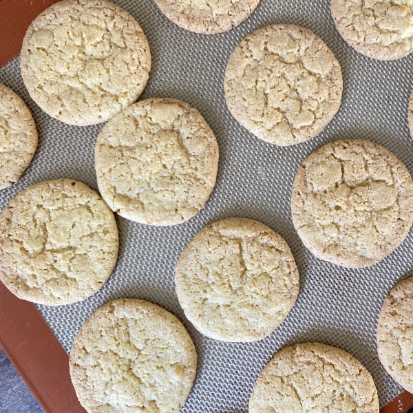 Citrus Egg Yolk Cookies