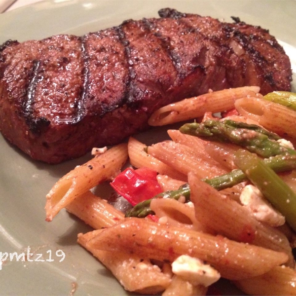 Penne with Spring Vegetables