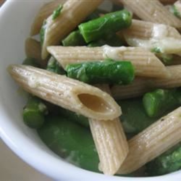 Penne with Spring Vegetables