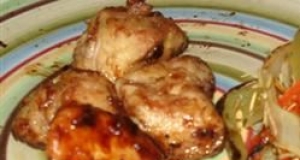 Easy Raspberry Chicken with Coconut Rice