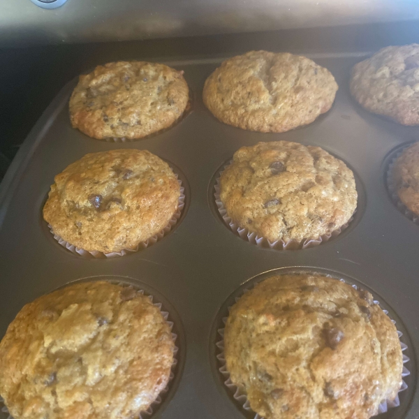 Banana and Flax Seed Muffins