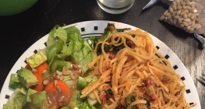 Flash-blasted Broccoli and Feta Pasta