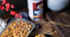 Pumpkin Apple Pecan Baked Oatmeal