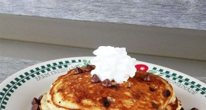 Lighter Chocolate Chip Pancakes