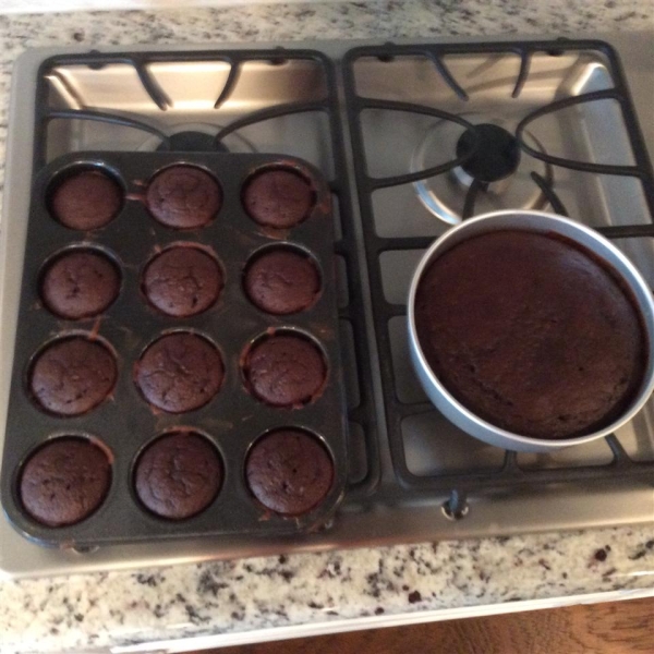 Cherry Coke® Cupcakes