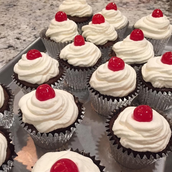 Cherry Coke® Cupcakes