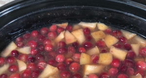Hot Spiced Cranberry Cider