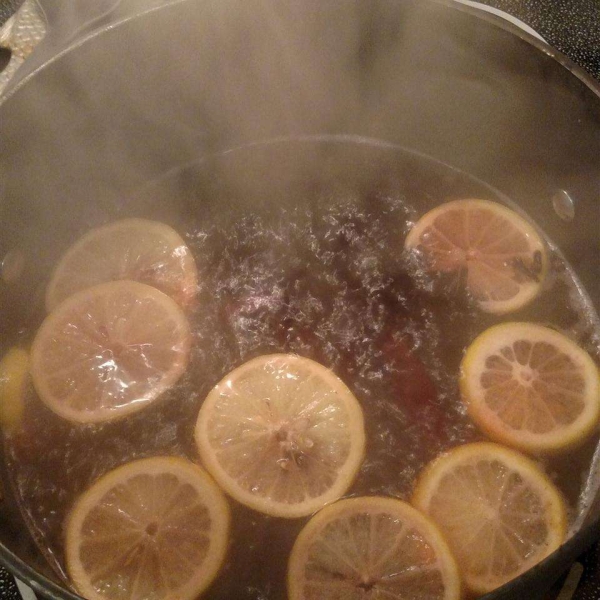 Hot Spiced Cranberry Cider