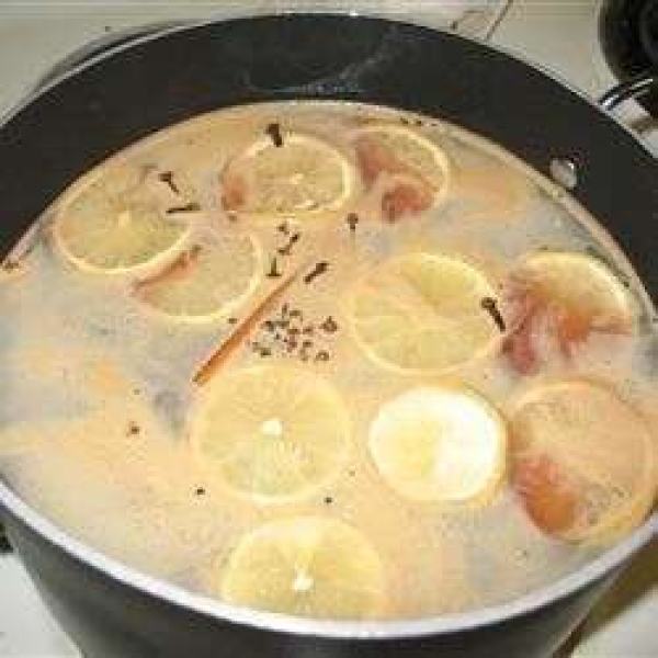 Hot Spiced Cranberry Cider