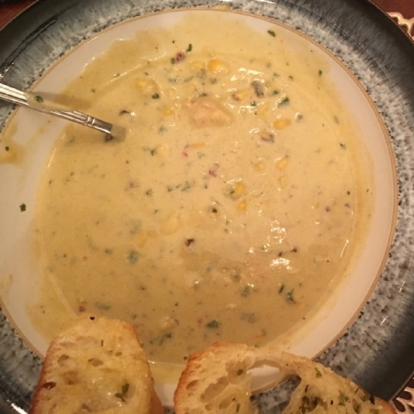 Poblano Corn Chowder