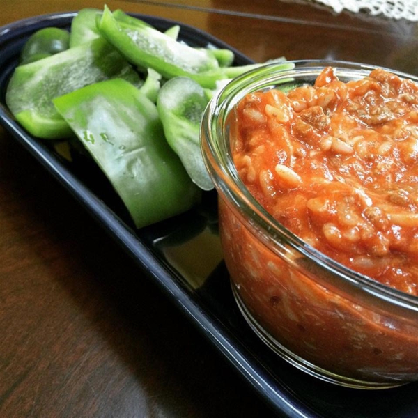 Simple Weeknight UNstuffed Pepper Dippers