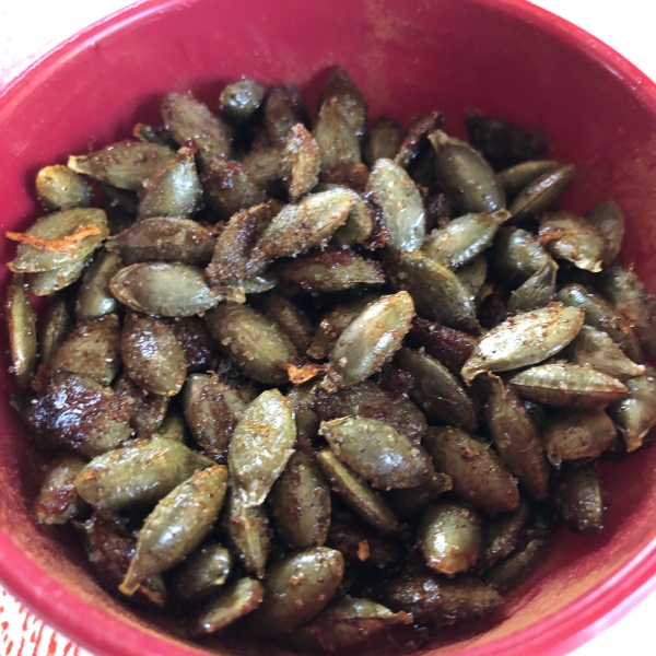 Sweet Spicy Pumpkin Seeds