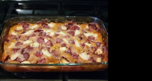 Strawberry Cream Cheese Cobbler