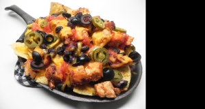 Grilled BBQ Chicken Nachos
