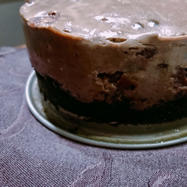 Instant Pot Chocolate Cherry Cheesecake