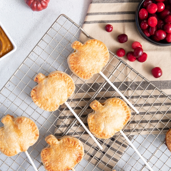 Pumpkin Pie Pops