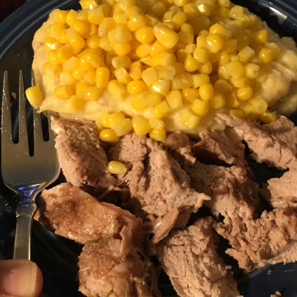 Slow Cooker Pork Loin with Apple Butter