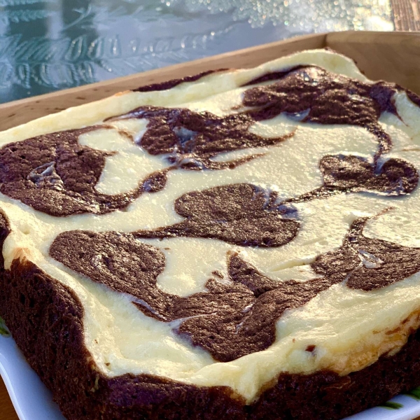 Decadent Mocha Cheesecake Brownies