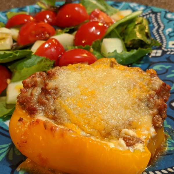 Lasagna Pepper Boats