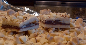 White Chocolate Hazelnut Spread Bars