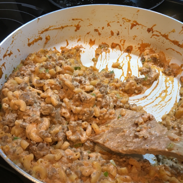 Hamburger Cheese Bake