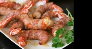 Air-Fried Bacon-Wrapped Shrimp