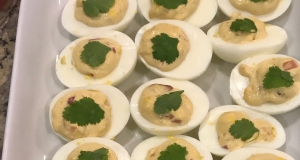 J's Horseradish Deviled Eggs