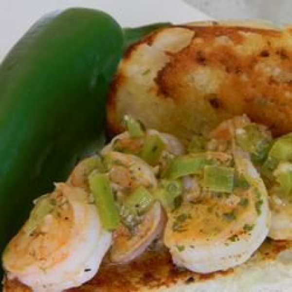 Saba's Shrimp Sandwiches