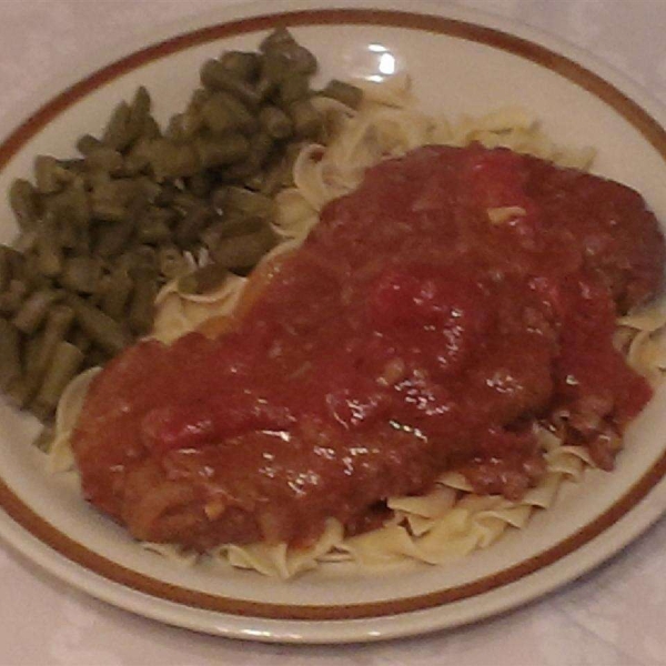 Slow Cooker Swiss Steak and Onion