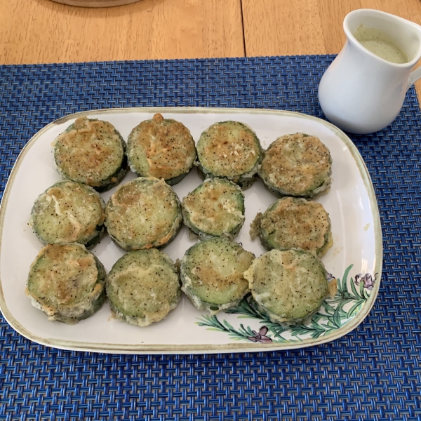 Fried Green Cucumbers