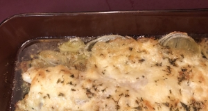Cheesy Baked Fish