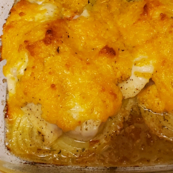 Cheesy Baked Fish
