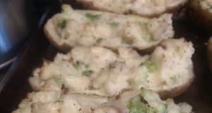 Garden Stuffed Baked Potatoes