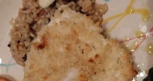 Panko-Parmesan Halibut