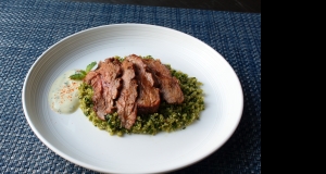 Grilled Pastrami-Spiced Lamb Top Sirloin